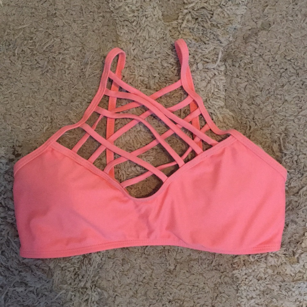 Strappy bikini top